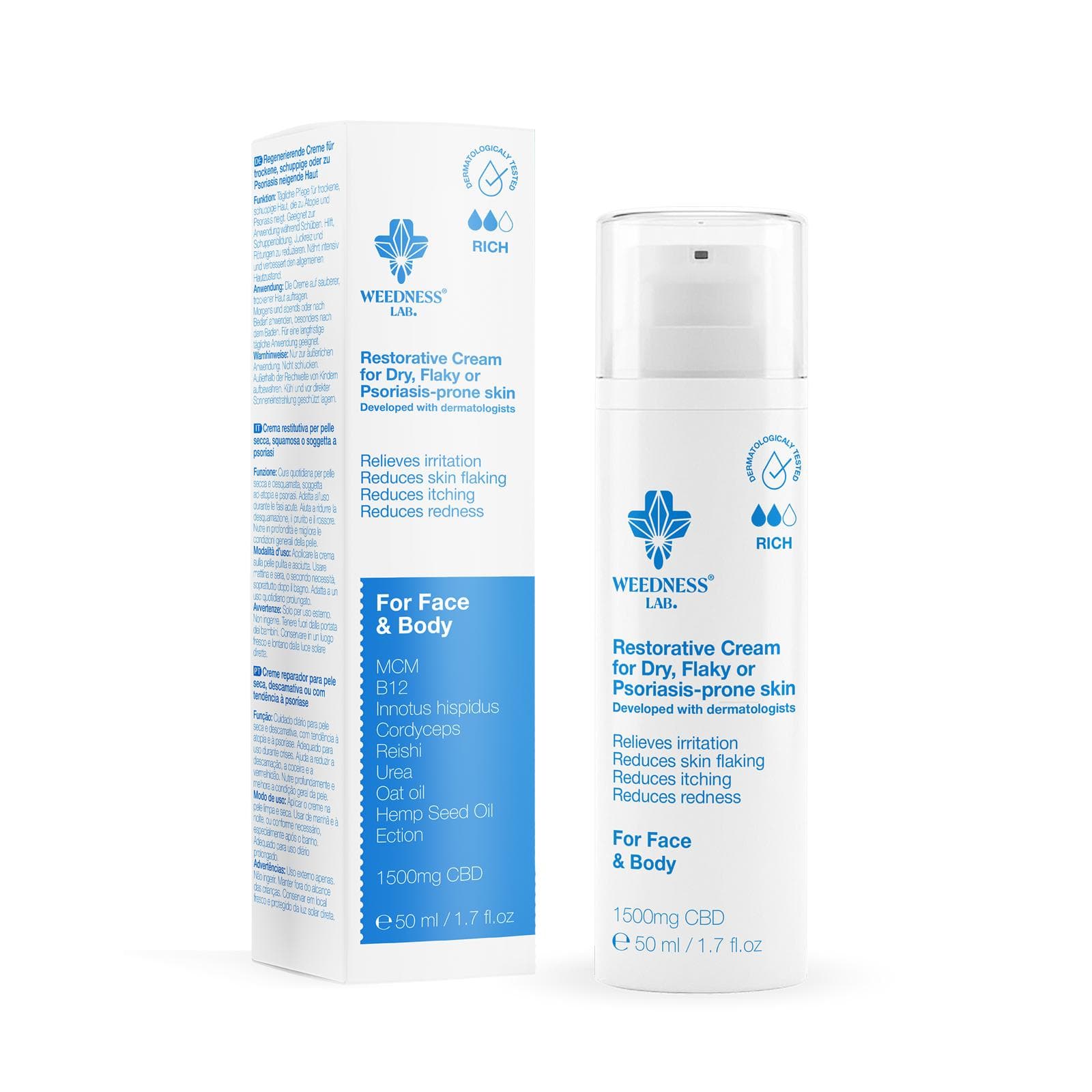 Buy CBD Restorative Cream for Dry skin