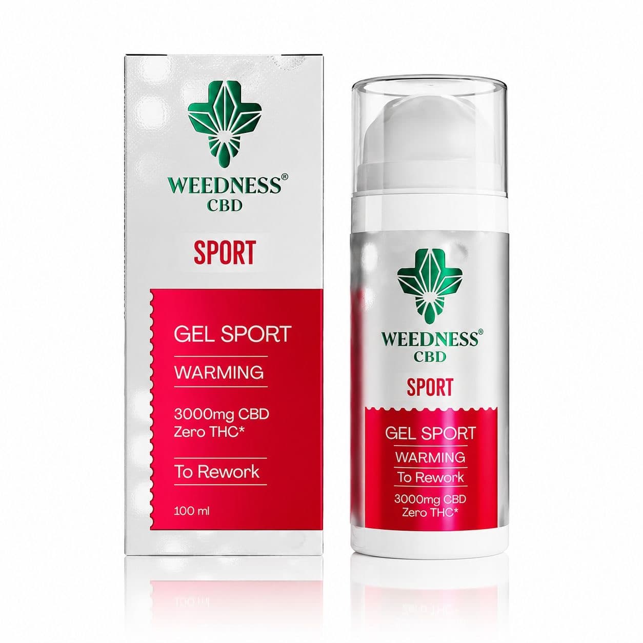 Tζελ Sport για Μύες & Αρθρώσεις (Θερμό Αποτέλεσμα) 3000mg CBD | 0THC