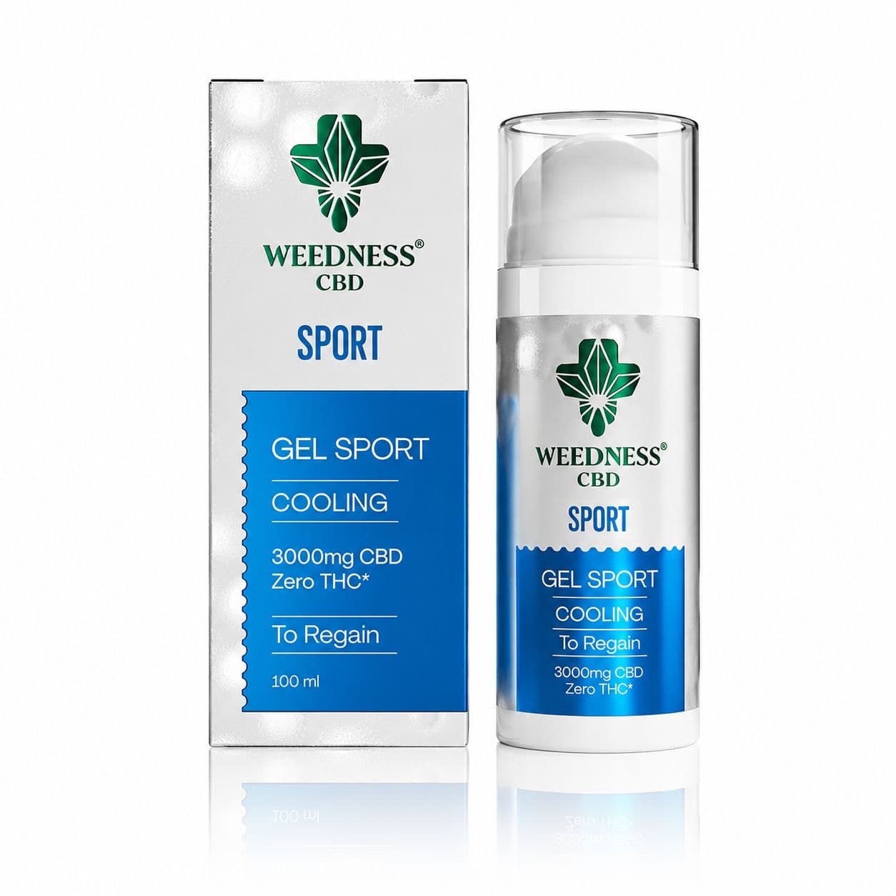 Tζελ Sport για Μύες & Αρθρώσεις (Ψυχρό Αποτέλεσμα) 3000mg CBD