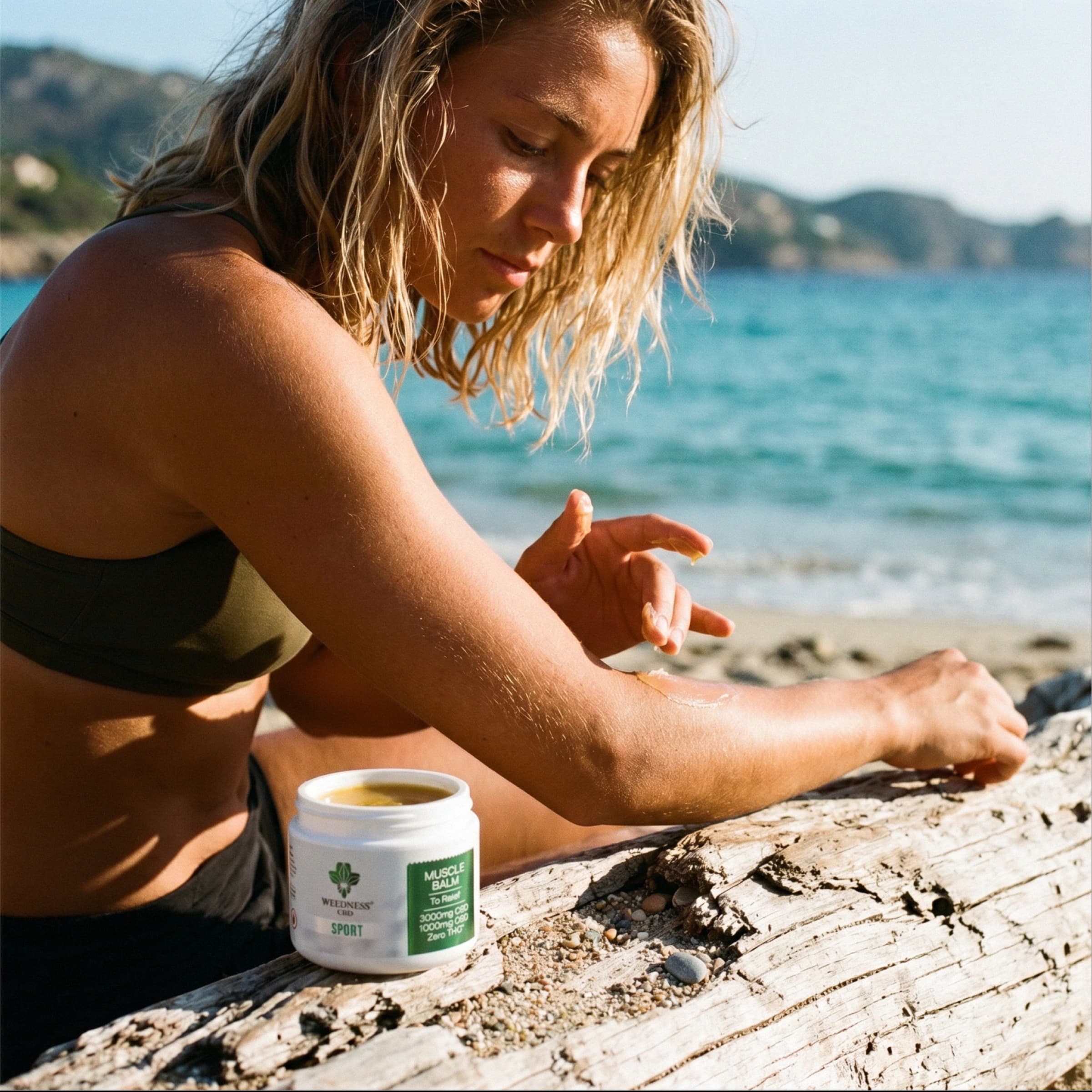 Βάλσαμο Sport Ανακούφισης Μυών 3000mg CBD και 1000mg CBG