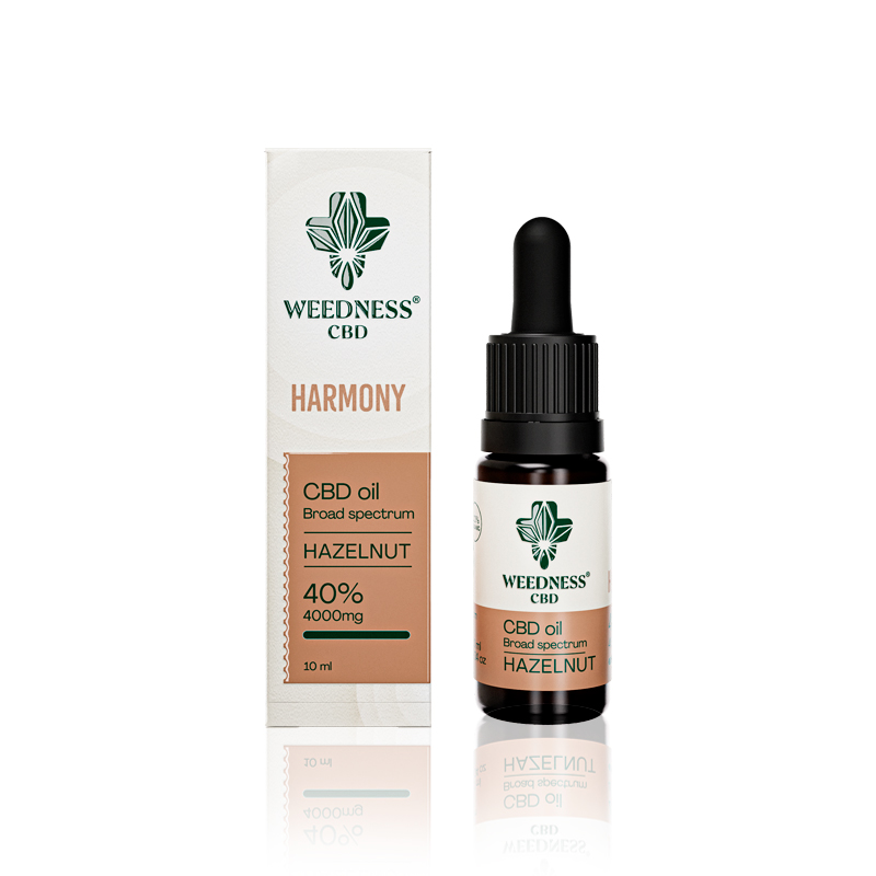 Έλαιο CBD Harmony 40% | Φουντούκι 10ml